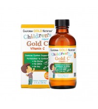 Витамин C California Gold Nutrition Children's Liquid Gold Vitamin C Orange Flavor 118ml